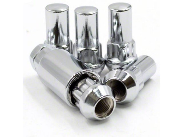 Locks with Key for Chrome Acorn Lug Nuts; 14mm x 1.5 - S2500