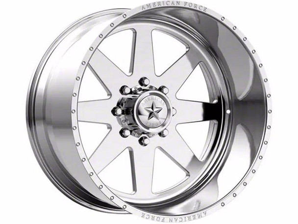 American Force 11 Independence SS Polished 8-Lug Wheel; 20x10; -25mm Offset - F350