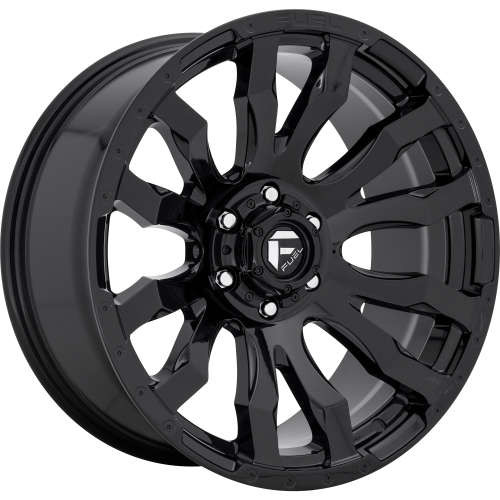 Fuel Offroad Wheels Blitz D675 Gloss Black 20x9 1mm Offset 8x170
