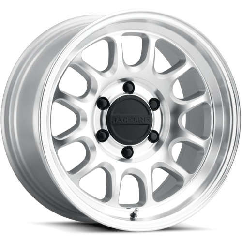Raceline Wheels Rogue 958MC Machined CC 17x9 -12mm Offset 5x127 (5x5) | Fits Jeep Wrangler 07-Up and Jeep Gladiator