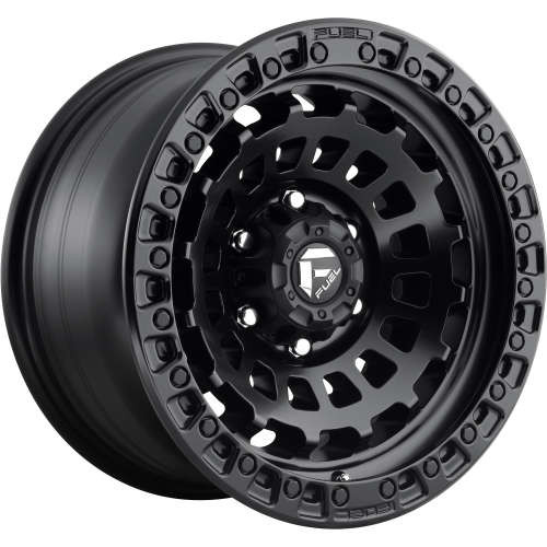 Fuel Offroad Wheels Zephyr D633 Matte Black 18x9 -12mm Offset 6x139.7 (6x5.5)