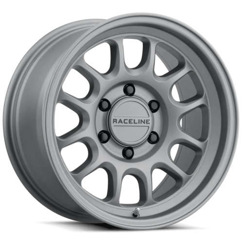 Raceline Wheels Rogue 958T Matte Titanium 20x9 0mm Offset 5x127 (5x5) | Fits Jeep Wrangler 07-Up and Jeep Gladiator