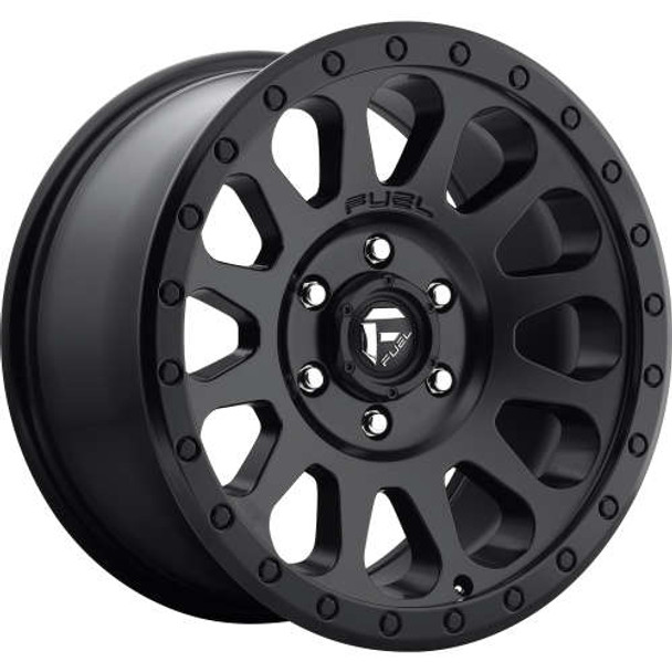 Fuel Offroad Wheels Vector D579 Matte Black 20x9 20mm Offset 8x180