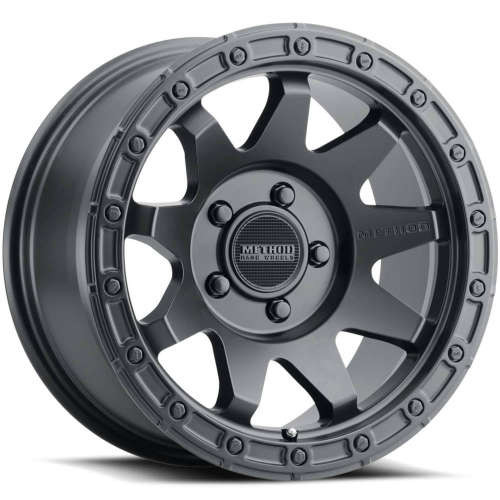 Method Wheels MR317 Matte Black 17x8.5 0mm Offset 5x127 (5x5) | Fits Jeep Wrangler 07-Up and Jeep Gladiator