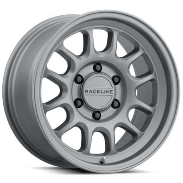 Raceline Wheels Rogue 958T Matte Titanium 17x8.5 0mm Offset 5x127 (5x5) | Fits Jeep Wrangler 07-Up and Jeep Gladiator Raceline Wheels Rogue 958T Matte Titanium 17x8.5 0mm Offset 5x127 (5x5) | Fits Jeep Wrangler 07-Up and Jeep Gladiator