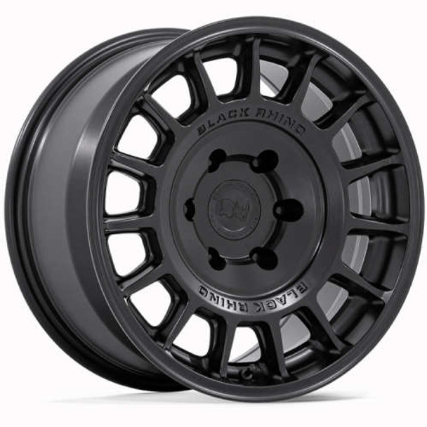 Black Rhino Wheels Voll BR015 Matte Black 17x8.5 25mm Offset 5x127 (5x5) | Fits Jeep Wrangler 07-Up and Jeep Gladiator