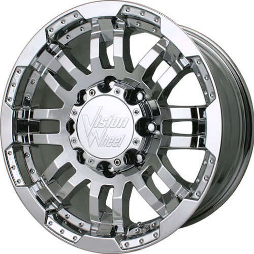 Vision Wheels Warrior 375 Chrome 18x8.5 25mm Offset 5x150