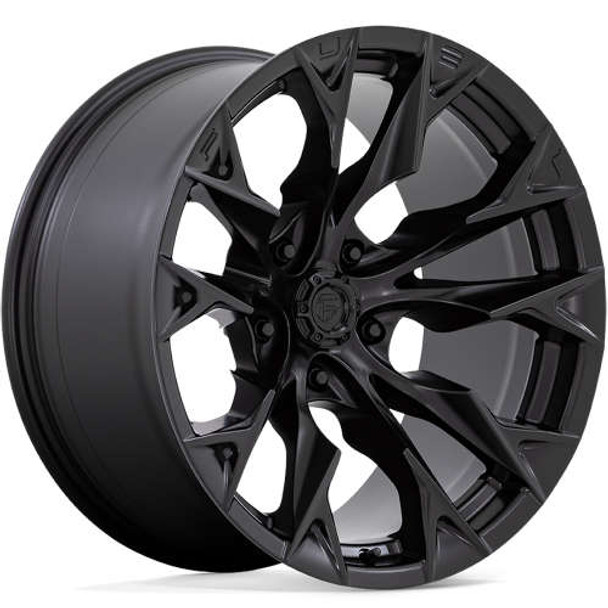 Fuel Offroad Wheels Flame 5 D804 Matte Black 24x12 -44mm Offset 5x127 (5x5) | Fits Jeep Wrangler 07-Present and Jeep Gladiator Fuel Offroad Wheels Flame 5 D804 Matte Black 24x12 -44mm Offset 5x127 (5x5) | Fits Jeep Wrangler 07-Present and Jeep Gladiator