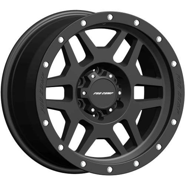 Pro Comp Wheels Phaser PA41 Satin Black 18x9 0mm Offset 6x135