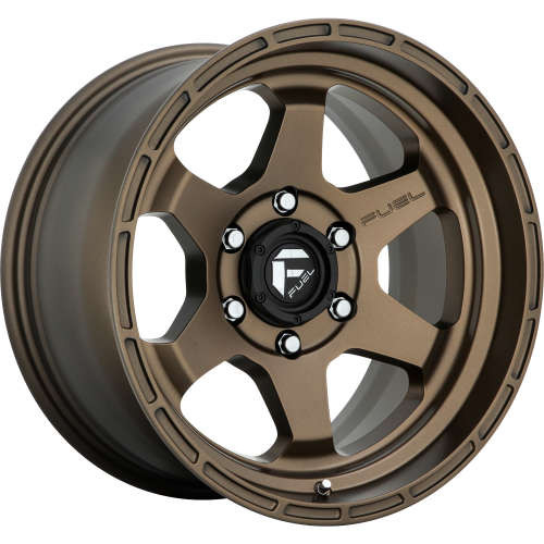 Fuel Offroad Wheels Shok D666 Matte Bronze 18x9 20mm Offset 5x150
