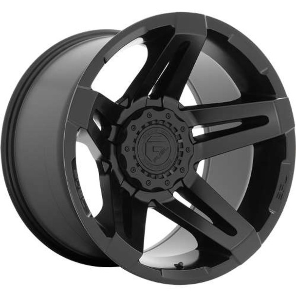 Fuel Offroad Wheels SFJ D763 Matte Black 20x10 -18mm Offset 5x127 (5x5),5x139.7 (5x5.5) | Fits Jeep Wrangler 07-Up and Jeep Gladiator