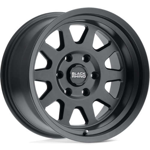 Black Rhino Wheels Stadium Matte Black 17x8.5 0mm Offset 6x114.3 (6x4.5)