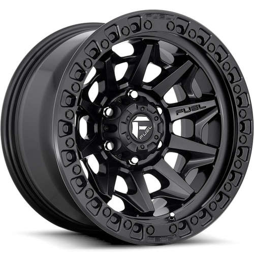 Fuel Offroad Wheels Covert D694 Matte Black 17x9 1mm Offset 5x150