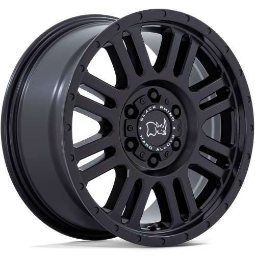 Black Rhino Wheels Yellowstone Matte Black 17x8 45mm Offset 6x130