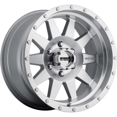 Method Wheels The Standard MR301 Machined w/ Matte Clear Coat 17x9 -12mm Offset 5x127 (5x5) | Fits Jeep Wrangler 07-Up and Jeep Gladiator