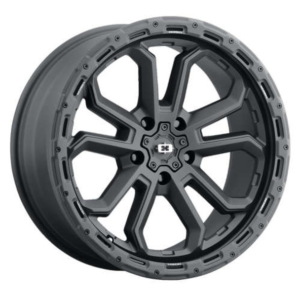Vision Wheels Korupt 405 Satin Black 20x9 10mm Offset 5x127 (5x5) | Fits Jeep Wrangler 07-Up and Jeep Gladiator Vision Wheels Korupt 405 Satin Black 20x9 10mm Offset 5x127 (5x5) | Fits Jeep Wrangler 07-Up and Jeep Gladiator