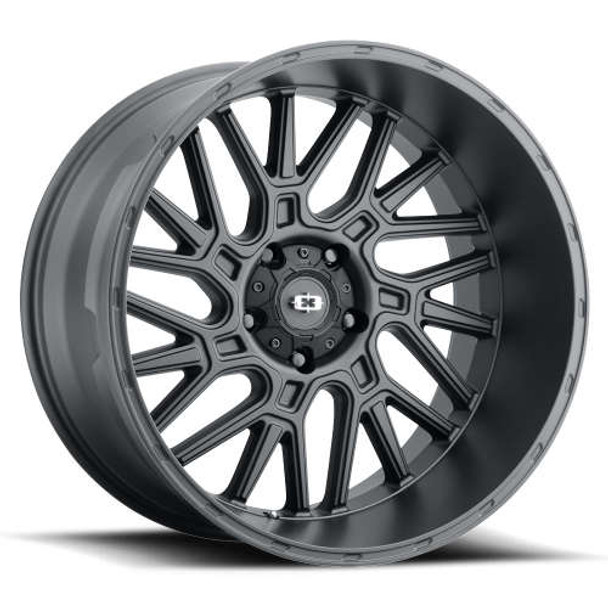 Vision Wheels Brawl 404 Satin Black 20x9 10mm Offset 5x127 (5x5) | Fits Jeep Wrangler 07-Up and Jeep Gladiator Vision Wheels Brawl 404 Satin Black 20x9 10mm Offset 5x127 (5x5) | Fits Jeep Wrangler 07-Up and Jeep Gladiator
