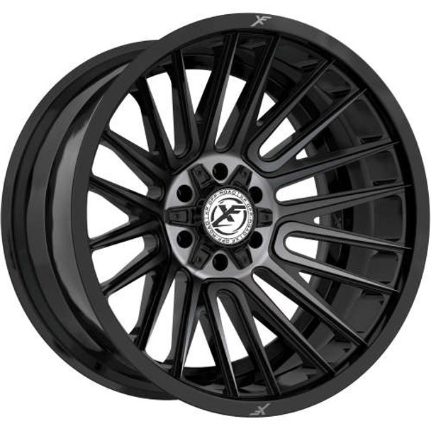 XF Offroad Wheels XF-234 Gloss Black Brushed Double Dark Tint 18x9 0mm Offset 5x127 (5x5),5x139.7 (5x5.5) | Fits Jeep Wrangler 07-Up and Jeep Gladiator XF Offroad Wheels XF-234 Gloss Black Brushed Double Dark Tint 18x9 0mm Offset 5x127 (5x5),5x139.7 (5x5.5) | Fits Jeep Wrangler 07-Up and Jeep Gladiator