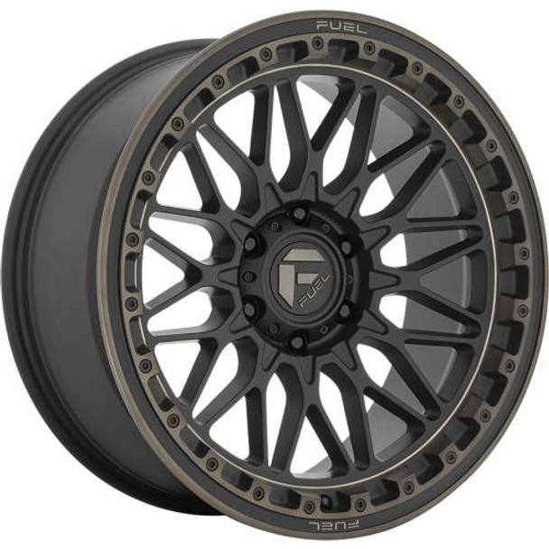 Fuel Offroad Wheels Trigger D759 Matte Black Dark Tint 17x9 -12mm Offset 5x127 (5x5) | Fits Jeep Wrangler 07-Up and Jeep Gladiator