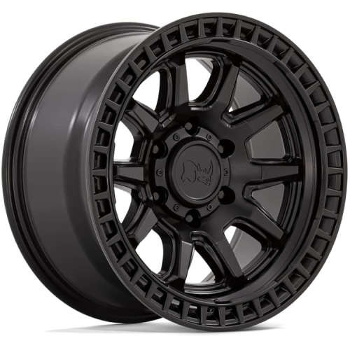 Black Rhino Wheels Calico Matte Black 17x8.5 0mm Offset 6x135