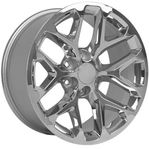 OE Wheels Chevy Silverado CV98B Chrome 26x10 24mm Offset 6x139.7 (6x5.5)