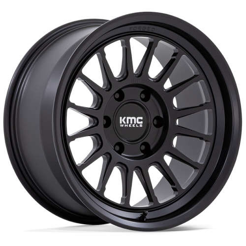 KMC Wheels Impact Forged Monoblock KM447 Satin Black 18x9 -12mm Offset 6x139.7 (6x5.5)