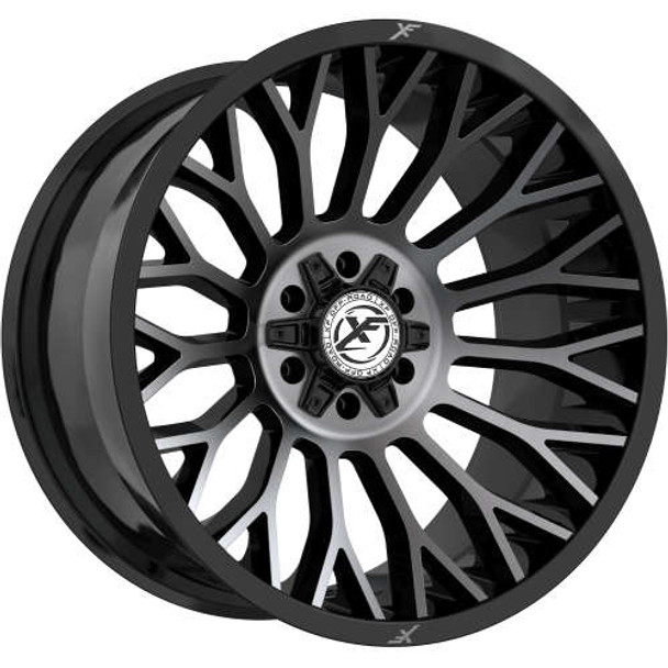 XF Offroad Wheels XF-237 Gloss Black Machined Titanium Double Dark Tint 26x14 -76mm Offset 5x127 (5x5),5x139.7 (5x5.5) | Fits Jeep Wrangler 07-Present and Jeep Gladiator XF Offroad Wheels XF-237 Gloss Black Machined Titanium Double Dark Tint 26x14 -76mm Offset 5x127 (5x5),5x139.7 (5x5.5) | Fits Jeep Wrangler 07-Present and Jeep Gladiator