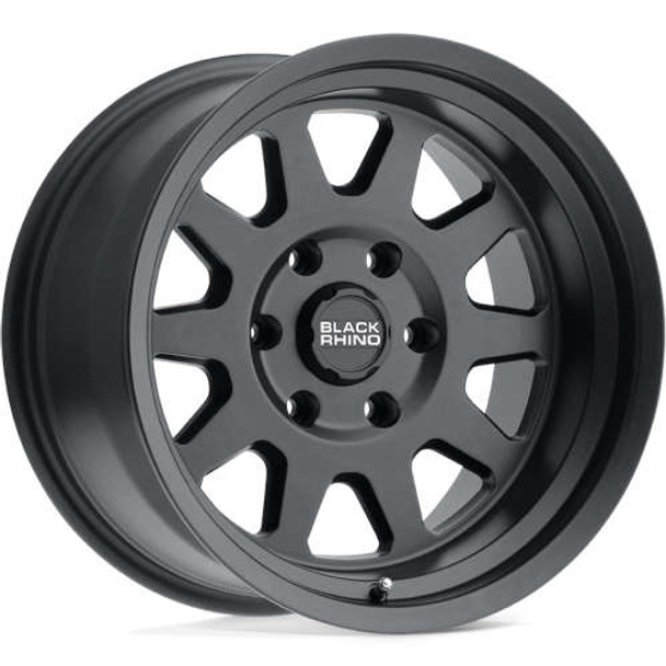 Black Rhino Wheels Stadium Matte Black 16x8 38mm Offset 6x130