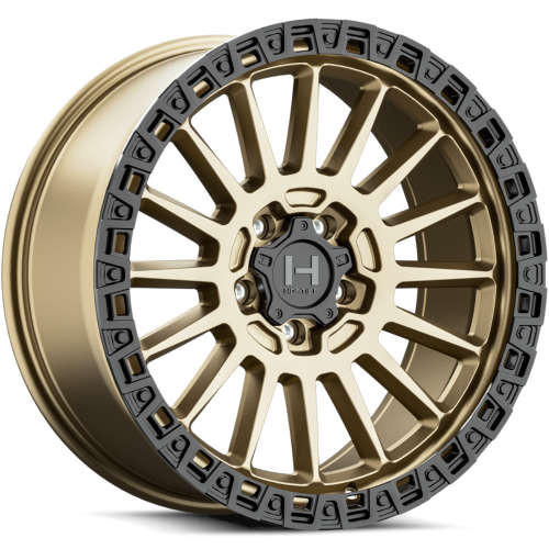 Hostile Wheels Battle H137 Bronze 18x9 0mm Offset 5x127 (5x5) | Fits Jeep Wrangler 07-Up and Jeep Gladiator