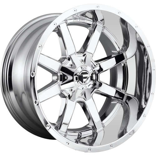 Fuel Offroad Wheels Maverick D536 Chrome Plated 22x12 -45mm Offset 6x135,6x139.7 (6x5.5)