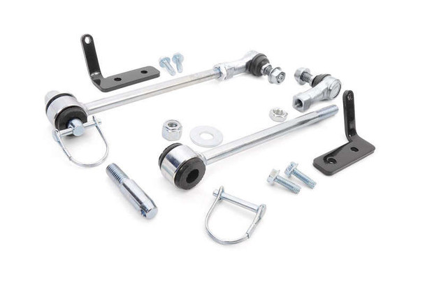 Rough Country Quick Disconnect Sway Links | 2.5 Inch Lift (07-18 Jeep Wrangler JK) 1029 Rough Country Quick Disconnect Sway Links | 2.5 Inch Lift (07-18 Jeep Wrangler JK) 1029