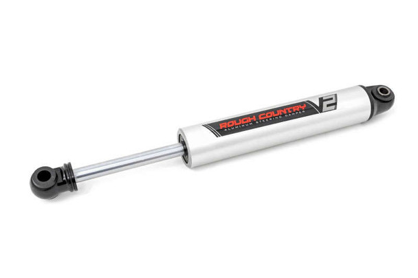 Rough Country V2 Steering Stabilizer (18-25 Jeep Wrangler JL/20-25 Gladiator JT) 8730570 Rough Country V2 Steering Stabilizer (18-25 Jeep Wrangler JL/20-25 Gladiator JT) 8730570