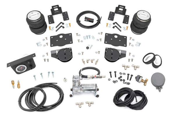Rough Country Air Spring Kit w/ Onboard Air Compressor (19-25 Ram 1500 | 4WD) 10035C