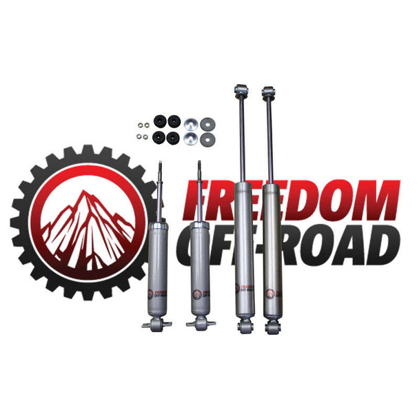 Freedom Offroad 0-4" Lift Extended Nitro Shocks (99-06 Chevy Silverado/GMC Sierra 1500 | RWD) FO-G301-RWD Freedom Offroad 0-4" Lift Extended Nitro Shocks (99-06 Chevy Silverado/GMC Sierra 1500 | RWD) FO-G301-RWD