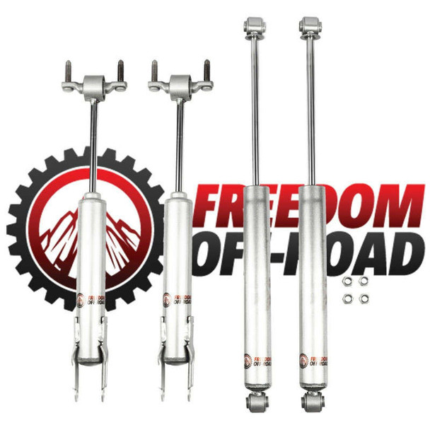 Freedom Offroad 1-4" Lift Extended Nitro Shocks (07-25 Chevy Silverado/GMC Sierra 2500/3500 HD) FO-G304 Freedom Offroad 1-4" Lift Extended Nitro Shocks (07-25 Chevy Silverado/GMC Sierra 2500/3500 HD) FO-G304