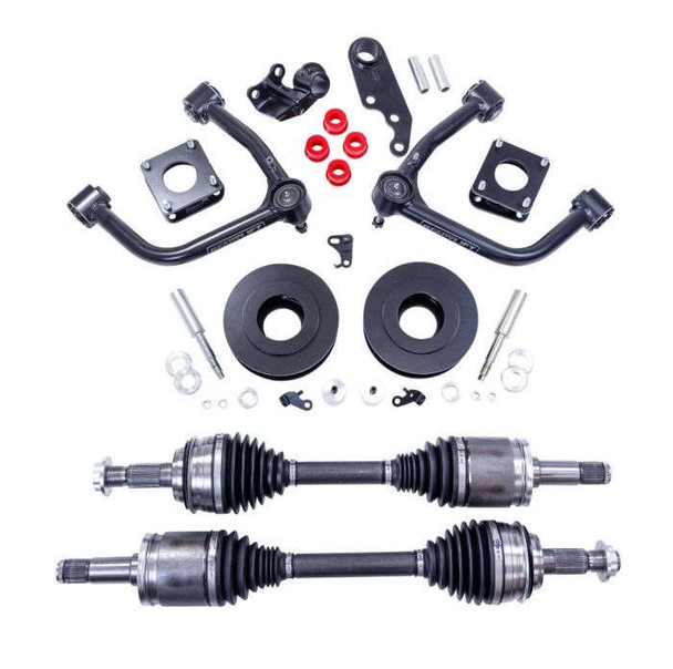 ReadyLift 3.0'' SST Lift Kit Front with 1.25'' Rear with Upper Control Arms with CV Axle (22-24 Toyota Tundra | 4WD) 69-52311