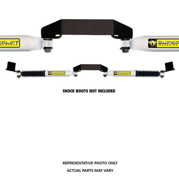SUPERLIFT Dual Steering Hydraulic Stabilizer Kit | 99-04 Ford F-250/F-350/Excursion 4WD 92625