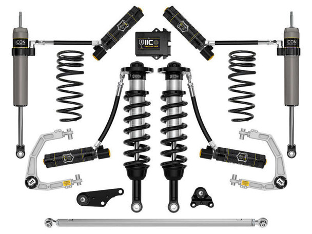 ICON 0-1" Lift Rear V.S. 2.5 Aluminum Series| Remote Reservoir | Shocks w/CDCV | Pair (24-25 Toyota Tacoma) K53370