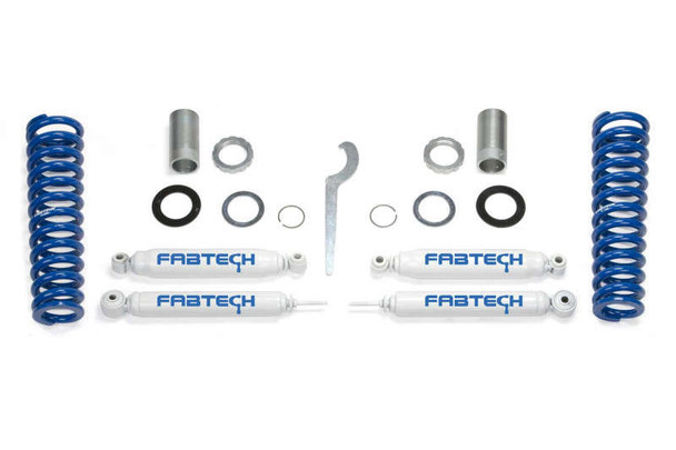 Fabtech 0-2.5" Front Basic Adjustable Coilover System w/ Rear Performance Shocks | 00-06 Toyota Tundra K7012 Fabtech 0-2.5" Front Basic Adjustable Coilover System w/ Rear Performance Shocks | 00-06 Toyota Tundra K7012