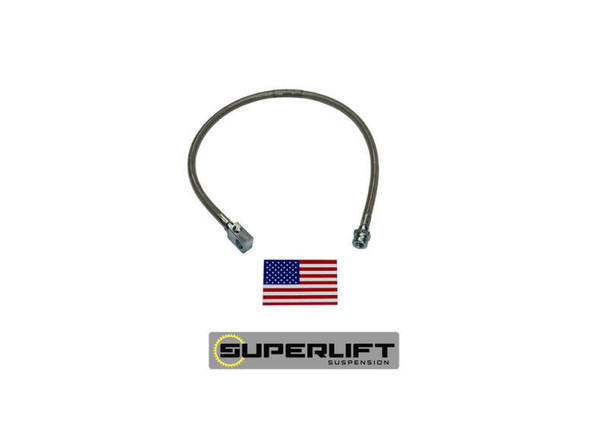 SUPERLIFT Bullet Proof Rear Brake Hose | 83-97 Ford Ranger/Bronco II 4WD 91220