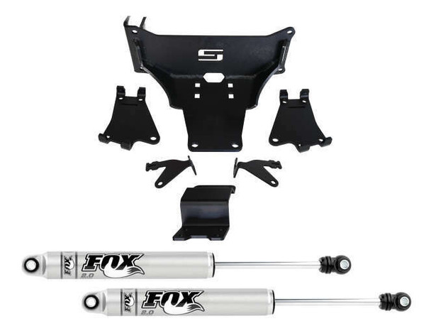 Superlift Dual Steering Stabilizer Kit w/ FOX Stabilizers - No lift required (23-25 Ford F-250/350 Super Duty | 4WD) 92753