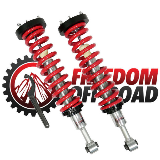 Freedom Offroad 1-4" Adjustable Coilovers (04-13 Ford F-150/ 06-08 Lincoln Mark LT) FO-F904F