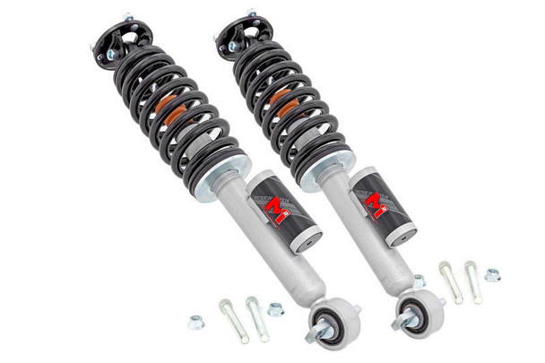 Rough Country M1R Resi Loaded Strut Pair | 7" | Front (21-25 Ford Bronco) 684053