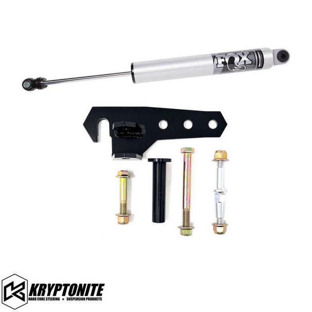 Kryptonite Fox Steering Stabilizer Bracket Kit (15-25 Chevy Silverado/GMC Sierra 2500/3500HD) KRSS15FOX
