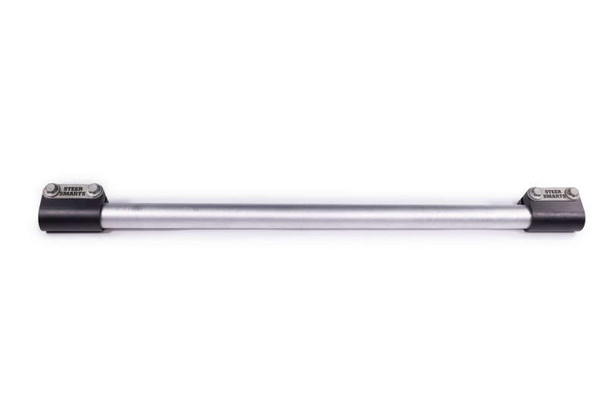 Steer Smarts Yeti XD Pro-Series Aluminum Tie Rod Adjuster Upgrade | W/ Clamps | Bright Silver (18-24 Jeep Wrangler JL/20-24 Gladiator JT | Exc. Rubicon) 7127003