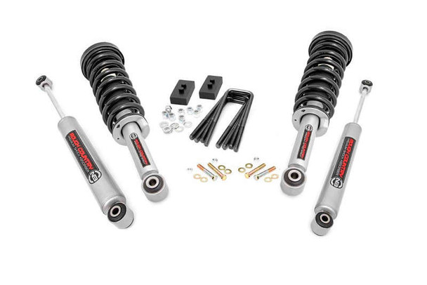 Rough Country 2" Lift Kit | Lifted Struts | N3 Shocks (14-20 Ford F-150 | 4WD) 50006