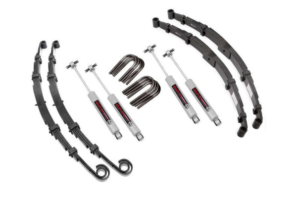 Rough Country 2.5" Lift Kit (80-83 Jeep CJ5/80-86 CJ7/81-85 Scrambler | 4WD) 61030