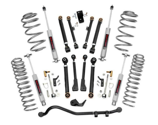 Rough Country 2.5" Lift Kit | N3 Shocks (97-06 Jeep Wrangler TJ | 4WD | 4cyl) 61120 Rough Country 2.5" Lift Kit | N3 Shocks (97-06 Jeep Wrangler TJ | 4WD | 4cyl) 61120