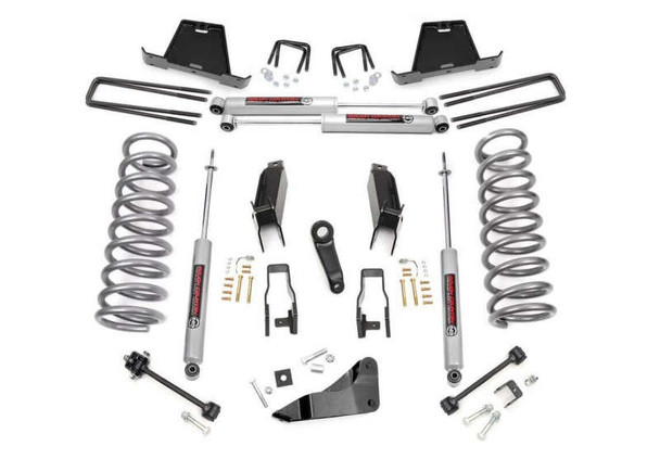 Rough Country 5" Lift Kit (2008 Dodge Ram 2500/3500 | 4WD | Mega Cab | Gas) 393.23
