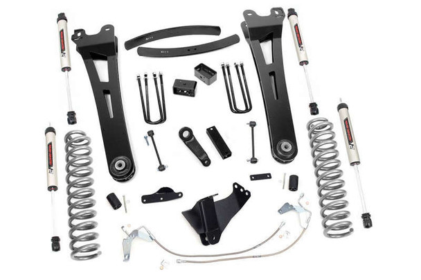 Rough Country 6" Lift Kit | V2 Shocks Monotube (08-10 Ford F-250/F-350 Super Duty | 4WD | Gas) 53970